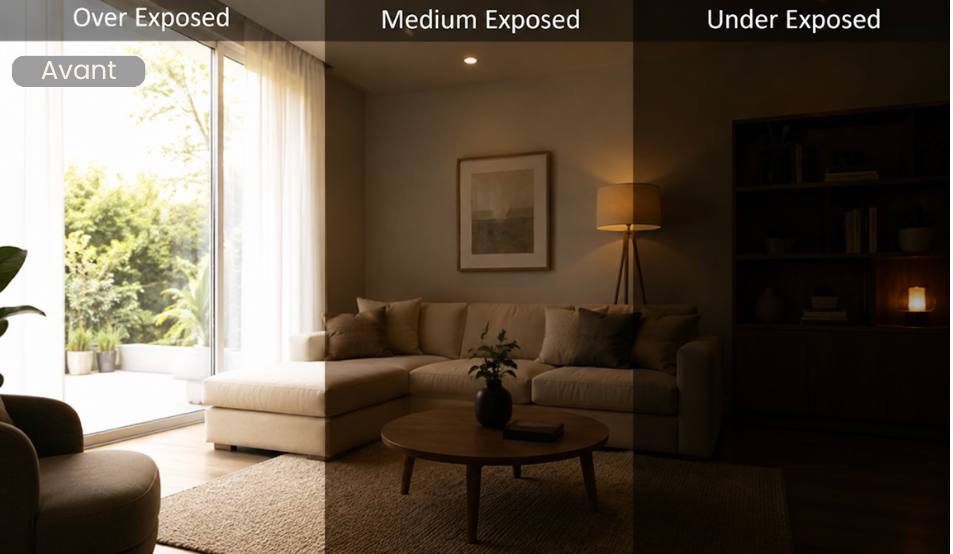 Services d’édition HDR d’images immobilières