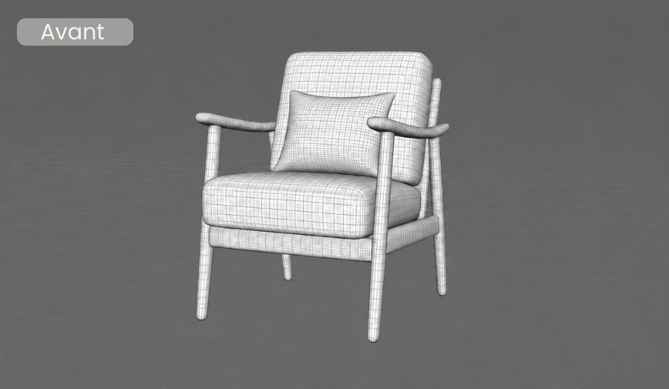 Services de développement de modèles 3D de produits