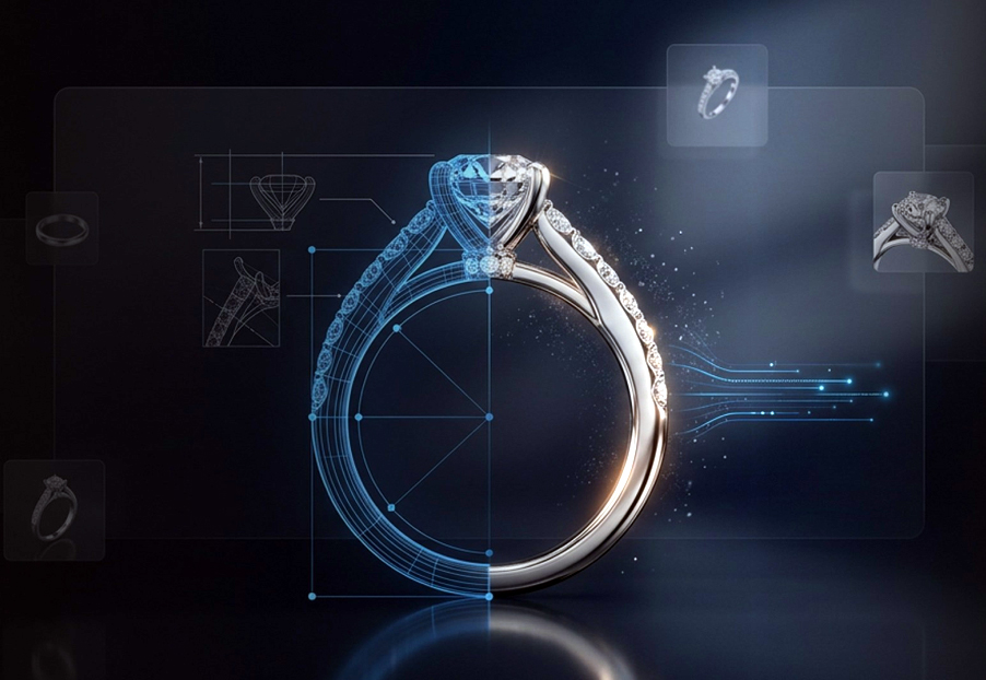 3D Jewelry Rendering